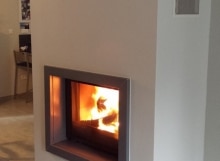 Cheminée Ajaccio avec foyer 747 SR