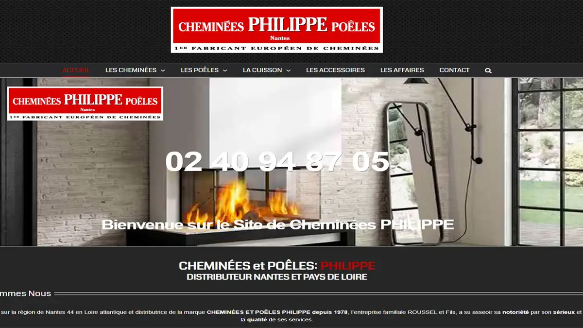 Poêle à pellets CEDRUS ⋆ CHEMINÉES PHILIPPE